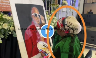 Look Who Was Spotted At Mampintsha’s Funeral Drawing