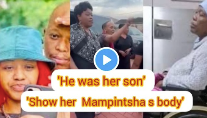 Mampitsha's Family Causes Drama Outside The Mortuary
